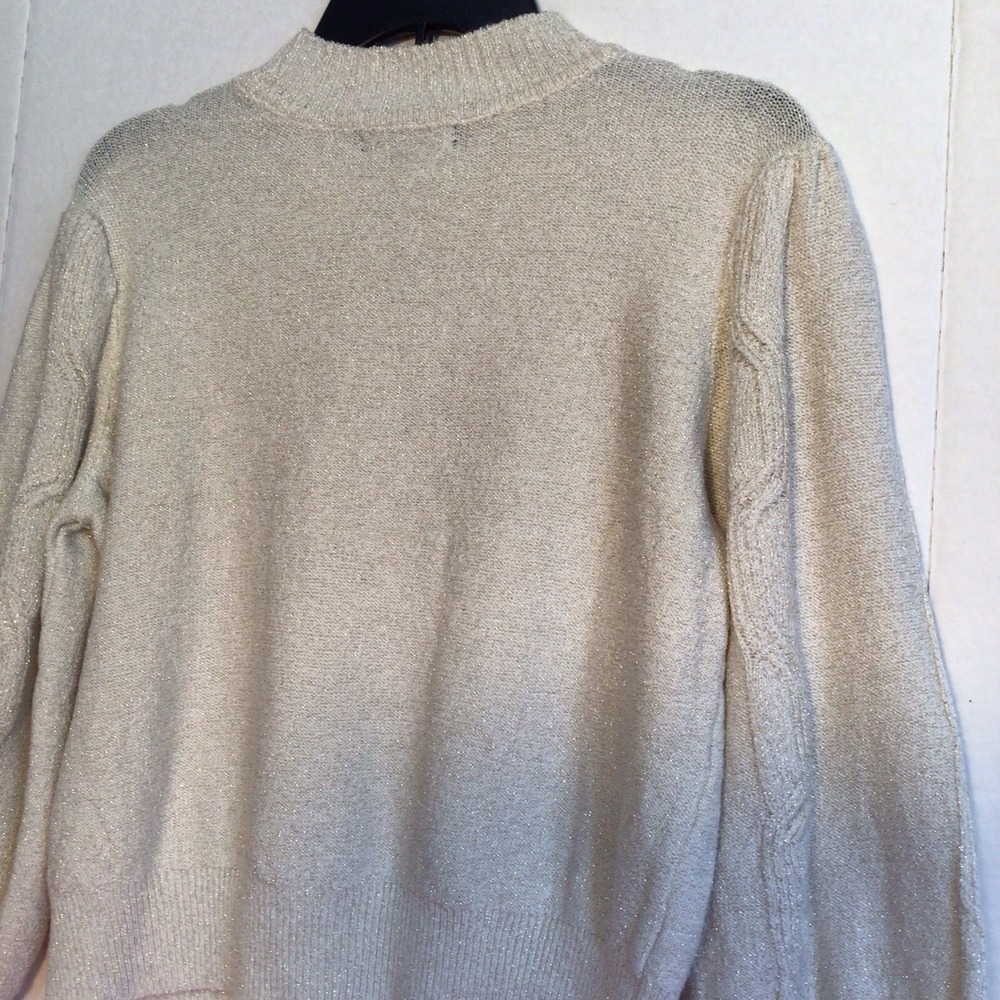 ADRIENNE VITTADINI Sweater‎ Women's PL Knit Pullover With Glamour NWT - Picture 9 of 13